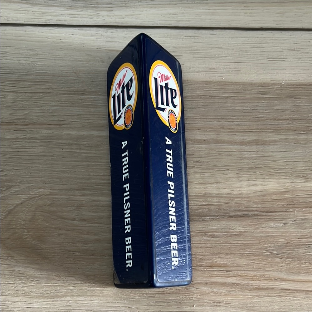 Miller Lite Blue Beer Tap Handle